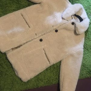 Mango Jackets & Coats - Mango Teddy Bear Coat Mango Jackets & Coats - Mango Teddy Bear Coat